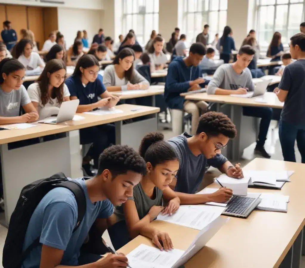 Estudantes aproveitam a abertura do período de pedidos de **isenção do Vestibular Uece 2026/2**, buscando a oportunidade de ingresso no ensino superior com apoio da instituição.