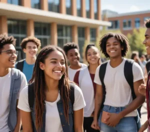 Estudantes diversos celebram o ingresso na Unicamp, evidenciando o sucesso das políticas de inclusão e a crescente representatividade do ensino público e grupos minorizados.