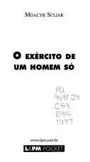 Capa do Livro O Exército de um Homem Só de Moacyr Scliar
