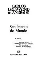 Capa do Livro Sentimento do Mundo de Carlos Drummond de Andrade
