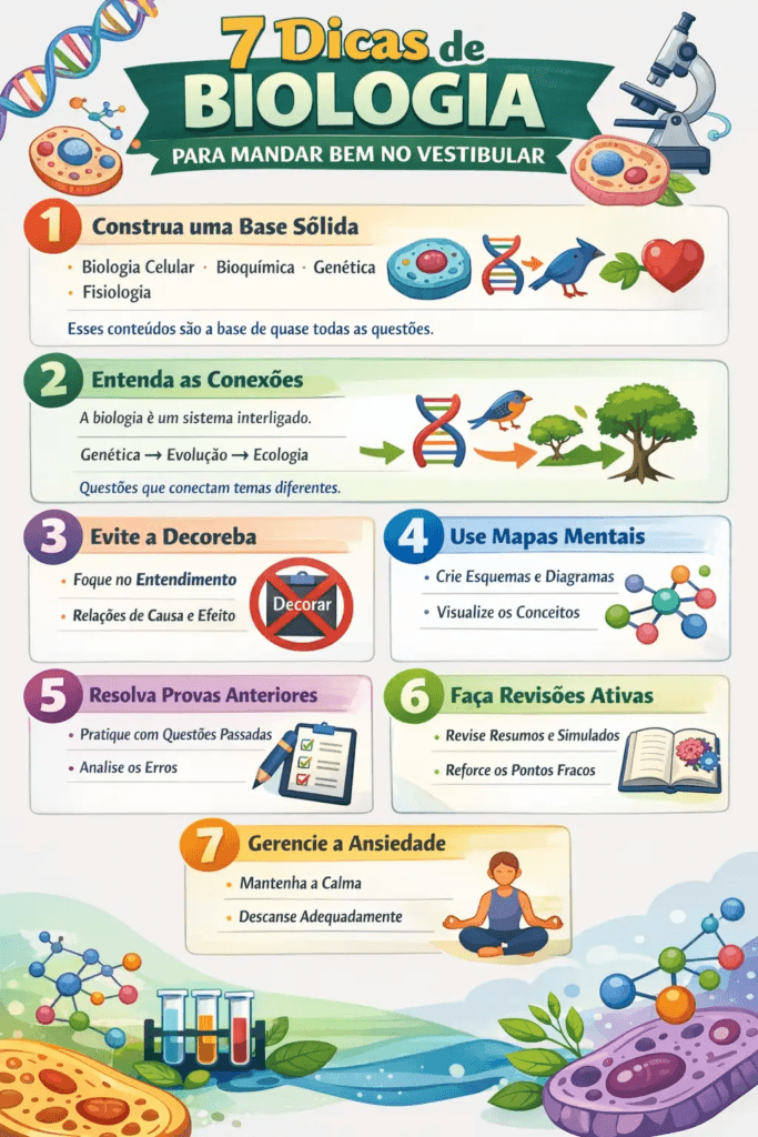 Estratégias Essenciais para o Estudo de Biologia
