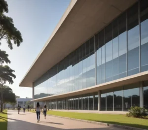 Campus da FGV recebe candidatos para o processo seletivo de 2026.