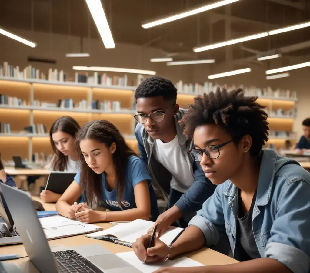 Estudantes dedicados preparam-se para o desafiador **Vestibular de Medicina 2026/2** da FCM-MG, buscando uma vaga na tão sonhada *carreira médica*.