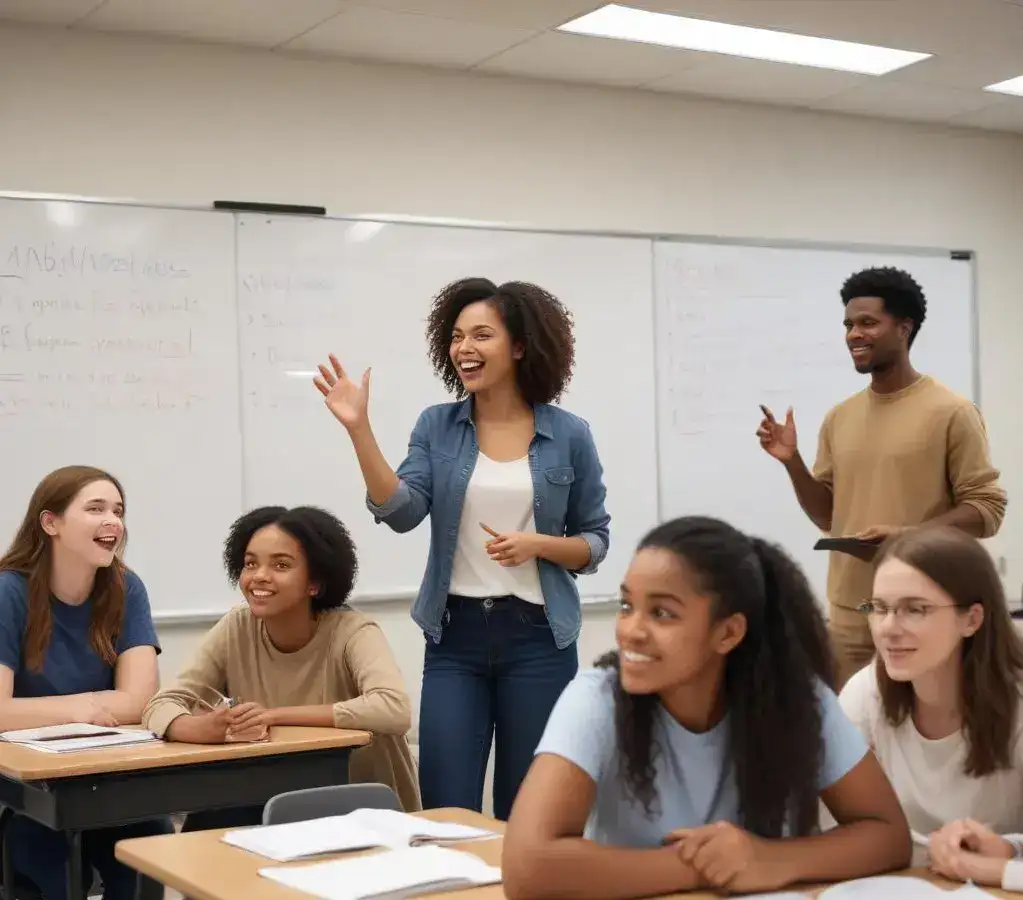 Estudantes empenhados participam de aulas do pré-vestibular social Gota Social, iniciativa do Colégio pH para democratizar o acesso ao ensino superior.
