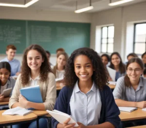 Estudantes da rede pública celebram a oportunidade de acesso ao ensino superior através do cursinho pré-vestibular gratuito Aprova da Gerar.