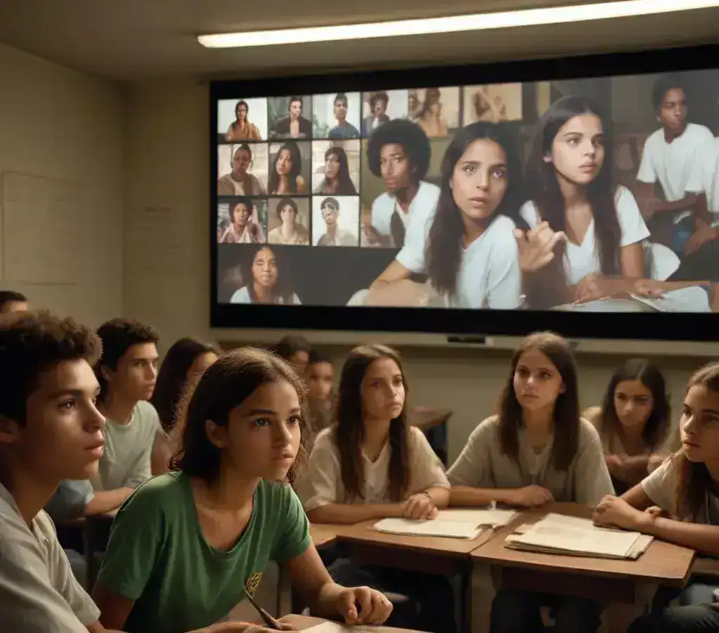 Jovens estudantes utilizam filmes indicados ao Oscar para discutir temas complexos e aprimorar o repertório para o Enem 2026.