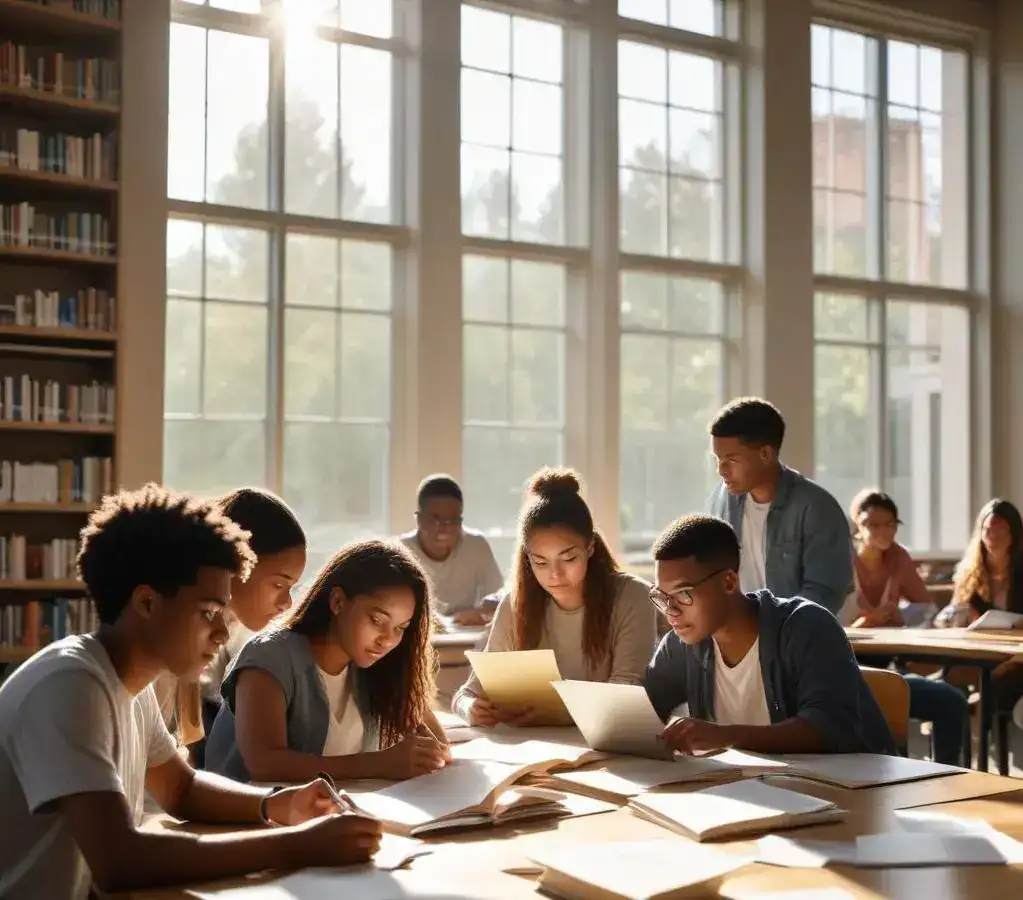 Jovens dedicados preparam-se para o Vestibular UFU 2026/2, buscando uma das 1.699 vagas oferecidas pela Universidade Federal de Uberlândia.