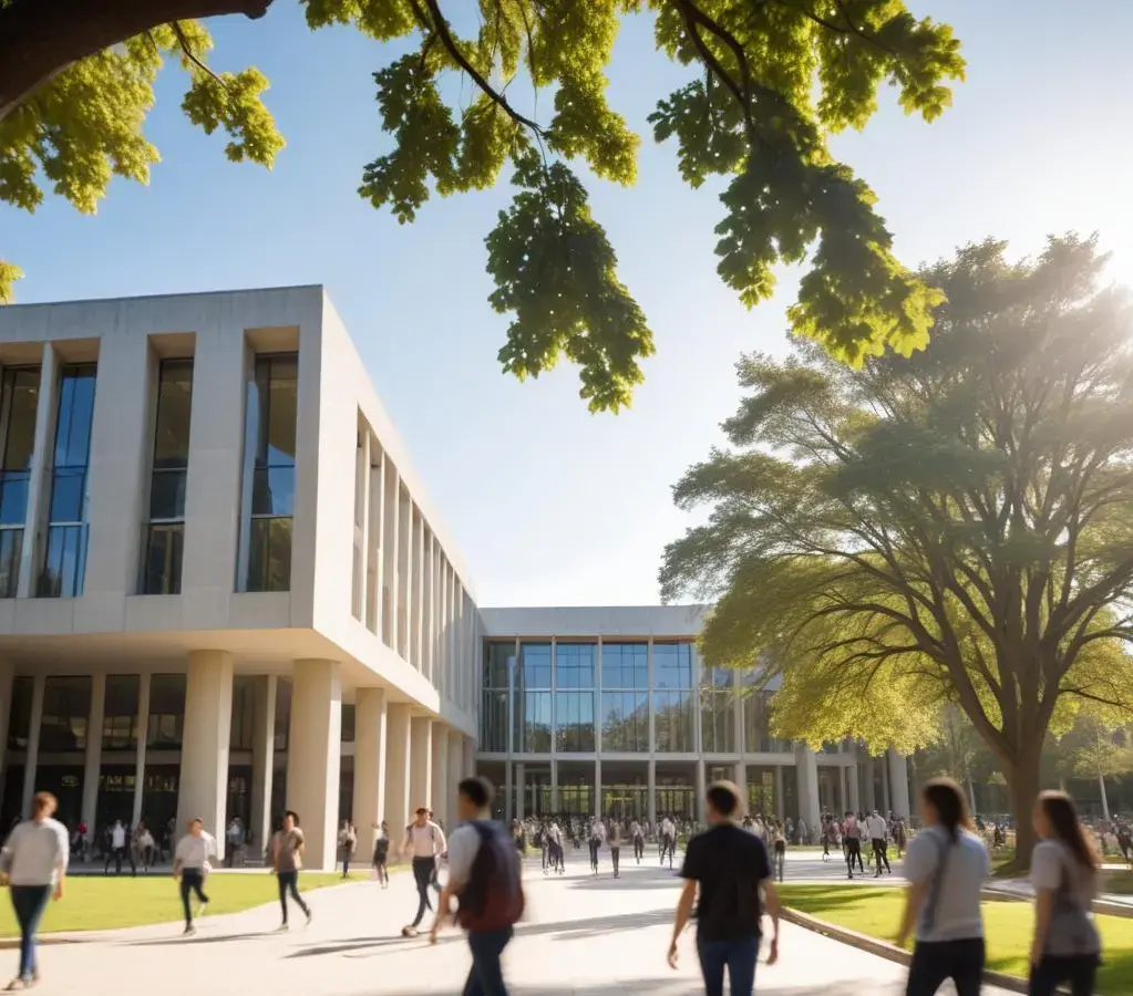 Campus da USP em São Paulo, onde a Fuvest desempenha um papel histórico no acesso ao ensino superior de excelência.