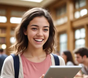 Estudante revisita a emoção de ser aprovado na USP através de uma plataforma digital, em ação que celebra os 50 anos da Fuvest.