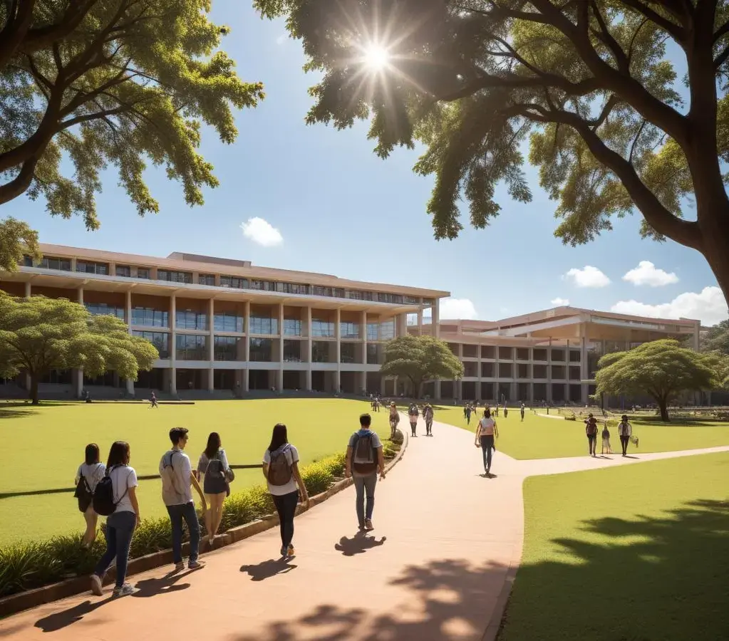 Campus da UEL em Londrina, onde será realizado o Vestibular 2027.