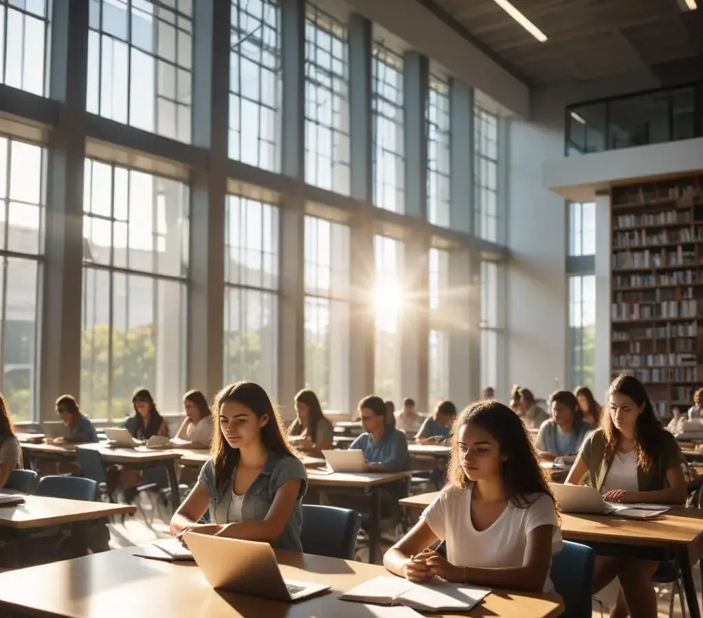 Estudantes se preparam para os desafios acadêmicos durante o período de provas e processos seletivos na Unicamp.