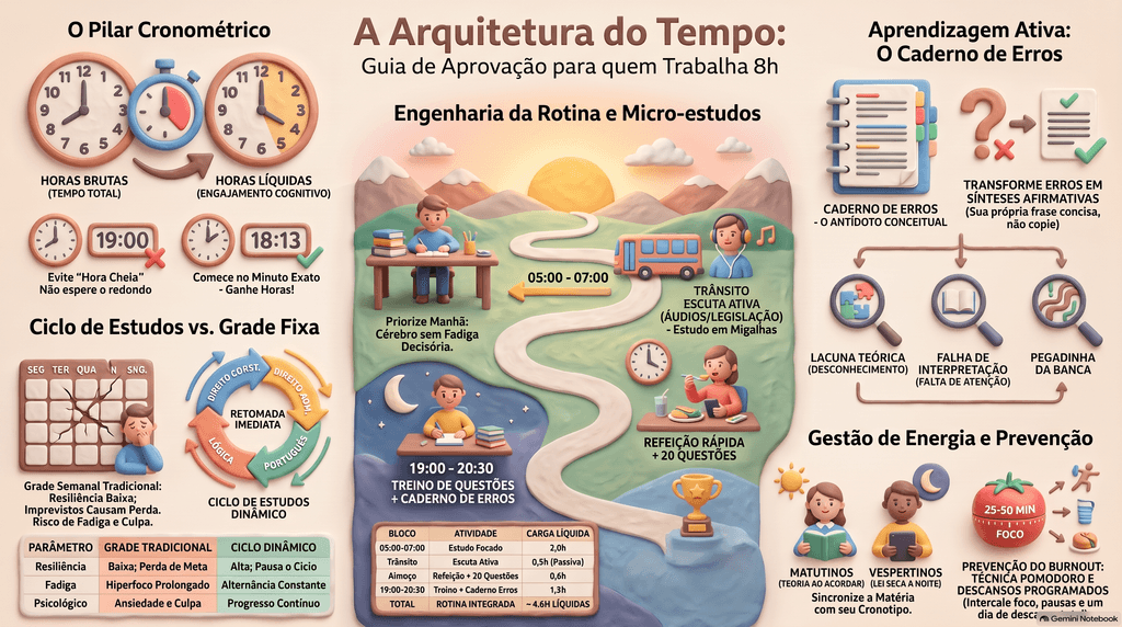 Como conciliar trabalho e estudos para passar no vestibular (Em 10 dicas)