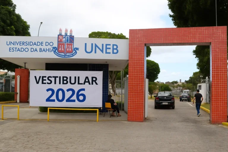 UNEB abre inscrições para o Vestibular 2027 com mais de 4 mil vagas